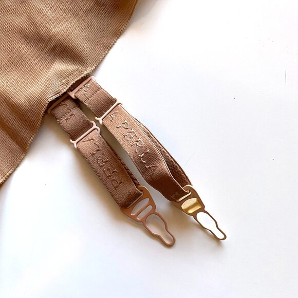 La Perla Italy Nude Removable Straps Shapewear Corset Lingerie Size 3 - Picture 9 of 11